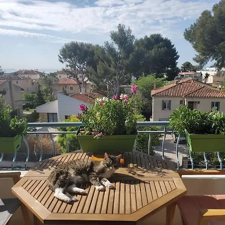Lou Beach Home 75 M2 A 300 M De La Plage Avec Vue Mer La Ciotat Exterior photo